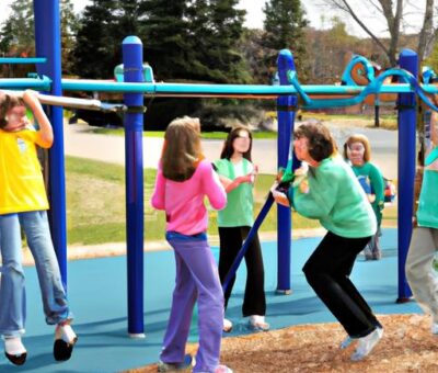 Outdoor Fitness Equipment Minnesota School Playground